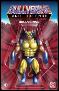 Bullverine & Friends #1 Wolverine Action Figure Homage Variant by Dan Feldmeier