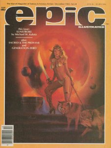 Epic Illustrated Issue #21 FN ; Epic | December 1983 magazine