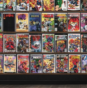 Huge Lot 150+ Comics with The Flash, Wolverine, Captain America & More!
