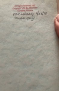 The soul of Jackson hole, Hunter, 1974 first ED