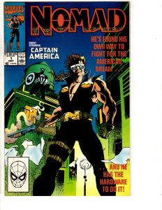 Lot Of 10 Nomad Marvel Comic Books # 1 2 3 4 + #1 2 3 4 5 6 Captain America CR33