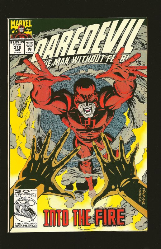 Marvel Comics Daredevil #312 January (1993)