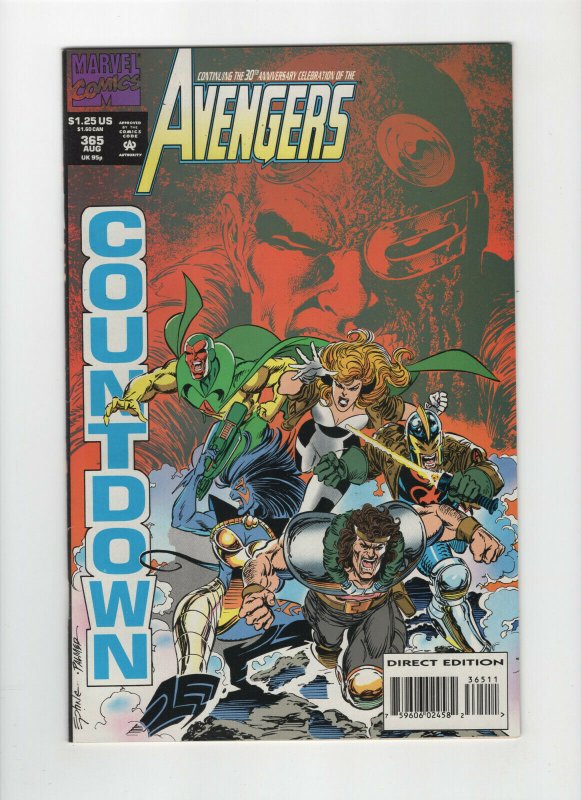Avengers #365 (Marvel, 1993) 759606024582