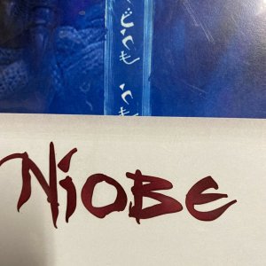 JONES SIGNED Litho NIOBE SHE IS DEATH 11x17 2019 STRANGER COMICS  ASUNDA 