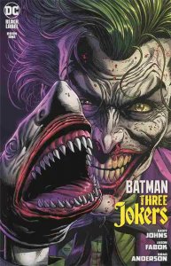 BATMAN THREE JOKERS (2020 DC) #1 2ND PRINT CVR A JASON FABOK