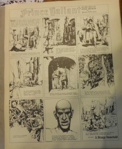 Prince Valiant by Hal Foster Syndicate Proof 6/9/1940  Size 16 x 20 inches