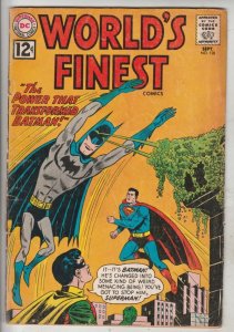 World's Finest #128 (Sep-62) VG/FN Mid-Grade Superman, Batman and Robin