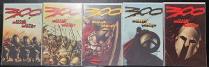 Frank Miller 300 Number 1-5 Full Run / Set Dark Horse Comics 1998