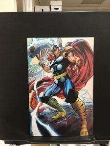 Thor #25 1:100 Campbell Virgin Variant 