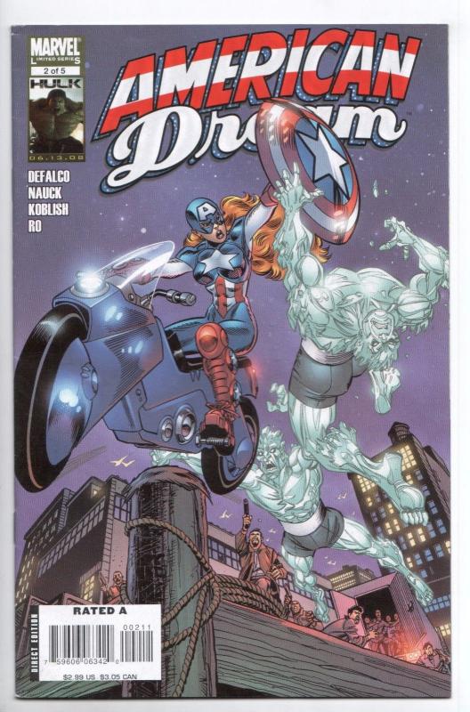 American Dream #2 - 1st App of M.O.D.O.K. (George Tarleton) (Marvel, 2008) - VF