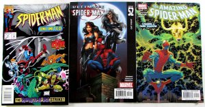 Spider-Man Lot 3 #Unlimited 9, Ultimate 52, Amazing 574 2004 Marvel Comics