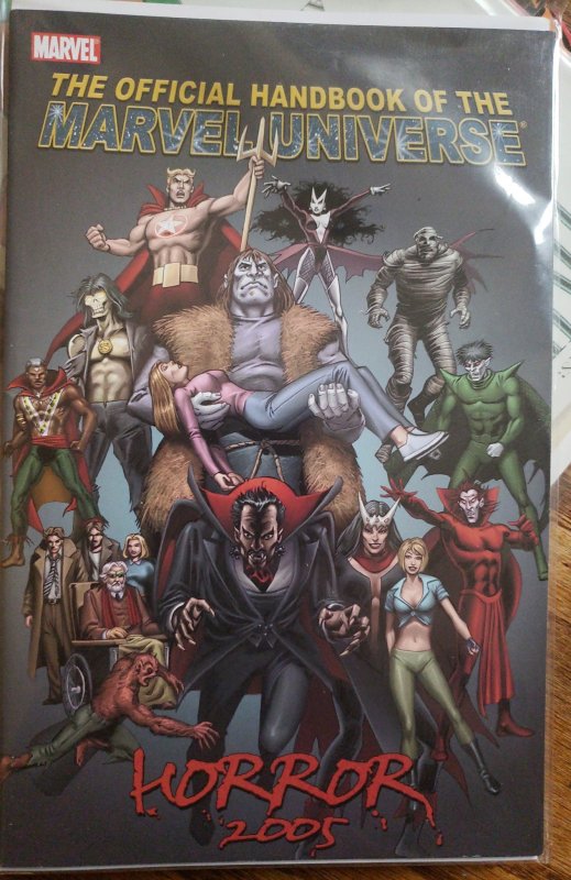 Official Handbook of the Marvel Universe: Horror 2005 (2005)