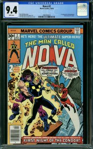 Nova #2 (Marvel, 1976) CGC 9.4 - 1st Powerhouse