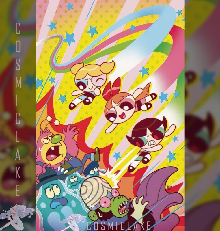 POWERPUFF GIRLS #1 GANUCHEAU VIRGIN VARIANT PREORDER 7/30/2024 ☪