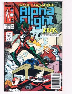 Alpha Flight #68 VF Marvel Comics Comic Book March 1989 DE23