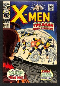 X-Men #37 VG+ 4.5 1st Mutant Master! Marvel Comics