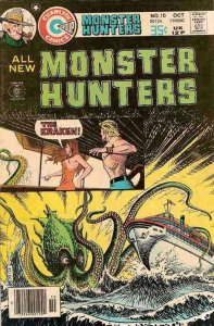 Monster Hunters #10 VG ; Charlton | low grade comic Kraken