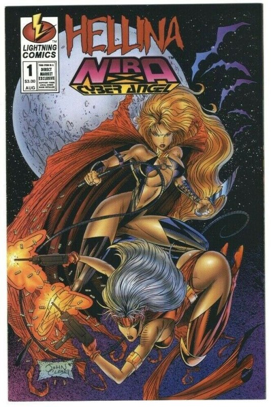 Hellina/Nira X Cyber Angel #1 - Lightning Comics - August 1996