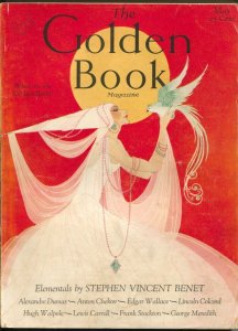 Golden Book 5/1930-bedsheet format pulp-Constance Wheeler GGA-Lewis Carroll-E...