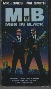 Men in  Black VHS  MIB to aliens what Ghostbusters is to ghosts