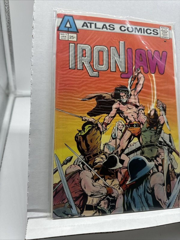 IRONJAW #1 Lot of 1 Atlas Comic Book - Mid-High Grade!