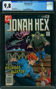 Jonah Hex #13 (1978) CGC 9.8 NM/MT