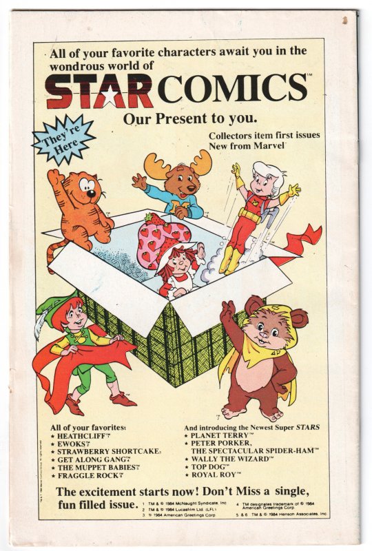 Web of Spider-Man #1 (1985) Spider-Man