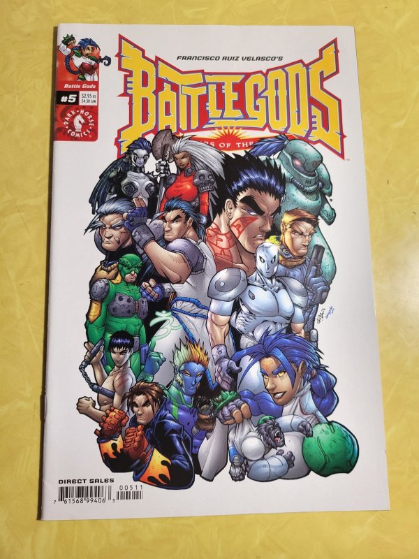 Battle Gods: Warriors of the Chaak #5 (2000) rb