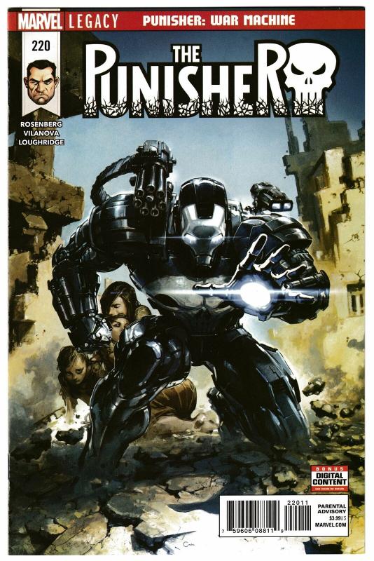 Punisher #220 War Machine (Marvel, 2018) NM