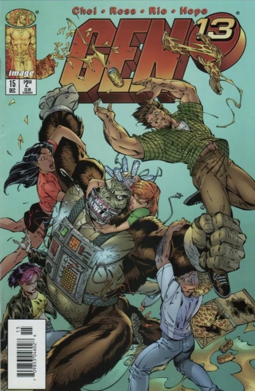 Gen 13 #11-15 7 book lot (includes 13a,b,c covers) (1996)