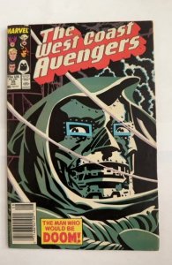 West Coast Avengers #35 NEWSSTAND EDITION