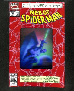 Web of Spider-Man #90 Hologram Cover!