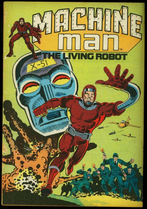 Comic Reader #176 1980- Fanzine-Ditko Machine Man cover G