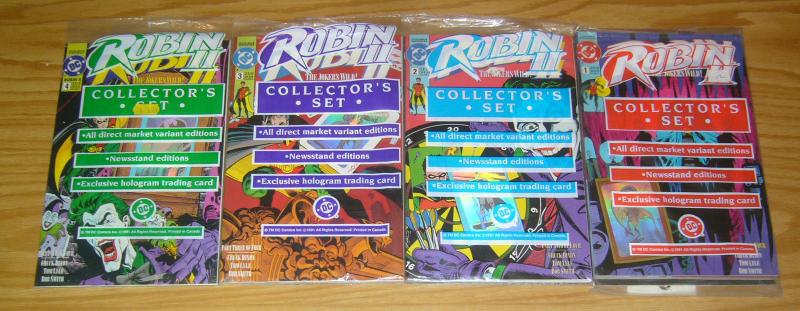 Robin II: the Joker's Wild Collector's Set #1-4 VF/NM compete series 14 variants