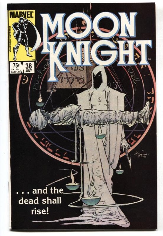 Moon Knight #38 comic book 1984- Last issue Low print run NM-