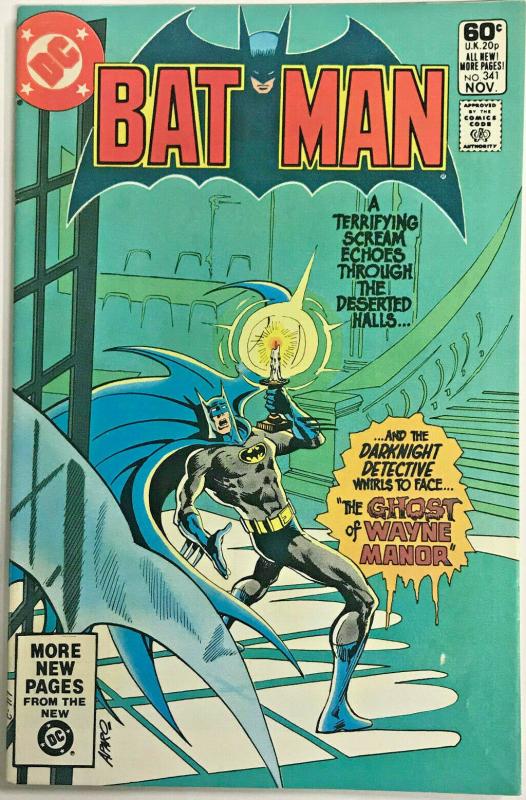 BATMAN#341 FN/VF 1981 DC BRONZE AGE COMICS