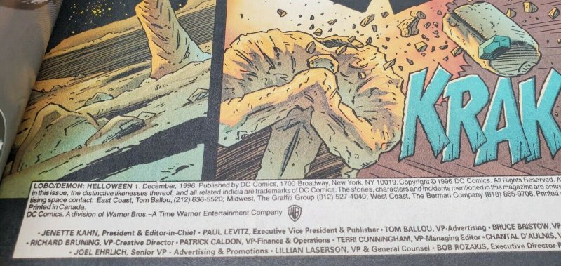 LOBO/DEMON: HELLOWEEN #1 (1996 Series) NM