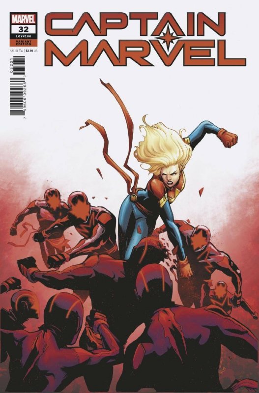 CAPTAIN MARVEL #32 GARBETT VARIANT