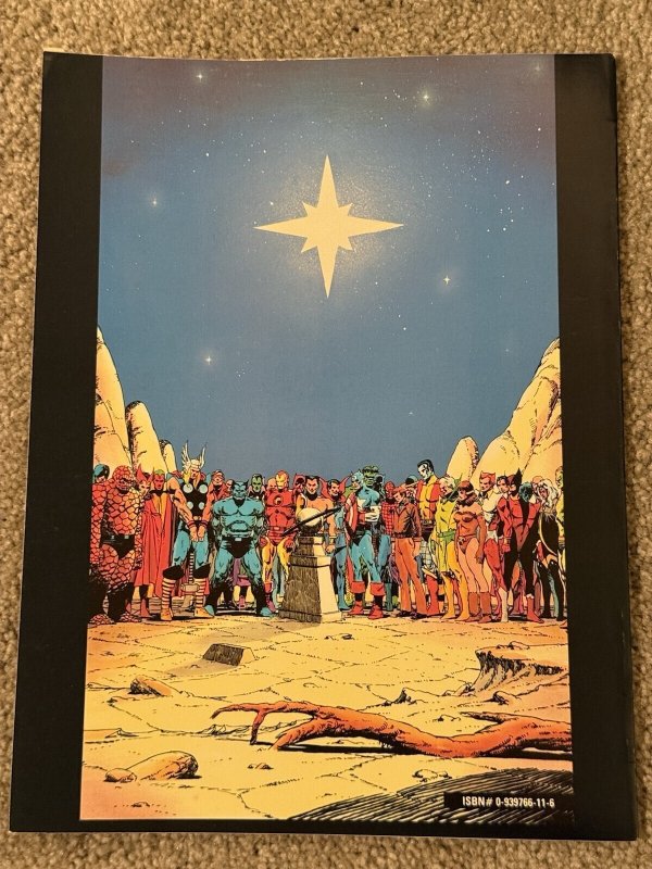 Death of Captain Marvel 1st Marvel Graphic Novel 1 1982 Jim Starlin 6th printing