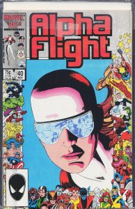 Alpha Flight #40 (1986) Alpha Flight