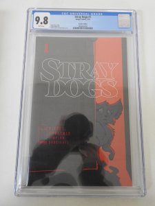 Stray Dogs #1 (2021) Acetate Edition CGC 9.8! small crack top of slab