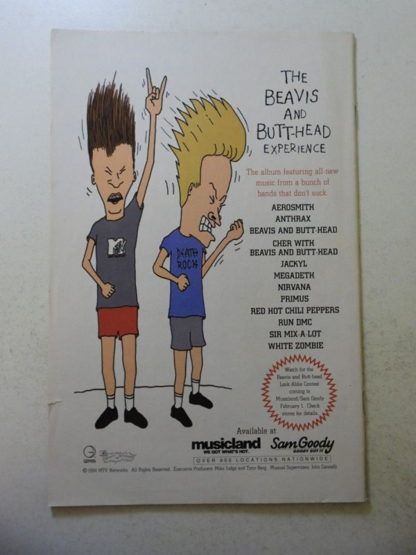 Beavis & Butt-Head #1 (1994) VF Condition