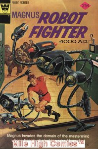 MAGNUS ROBOT FIGHTER (1963 Series)  (GOLD KEY) #37 WHITMAN Very Good Comics Book
