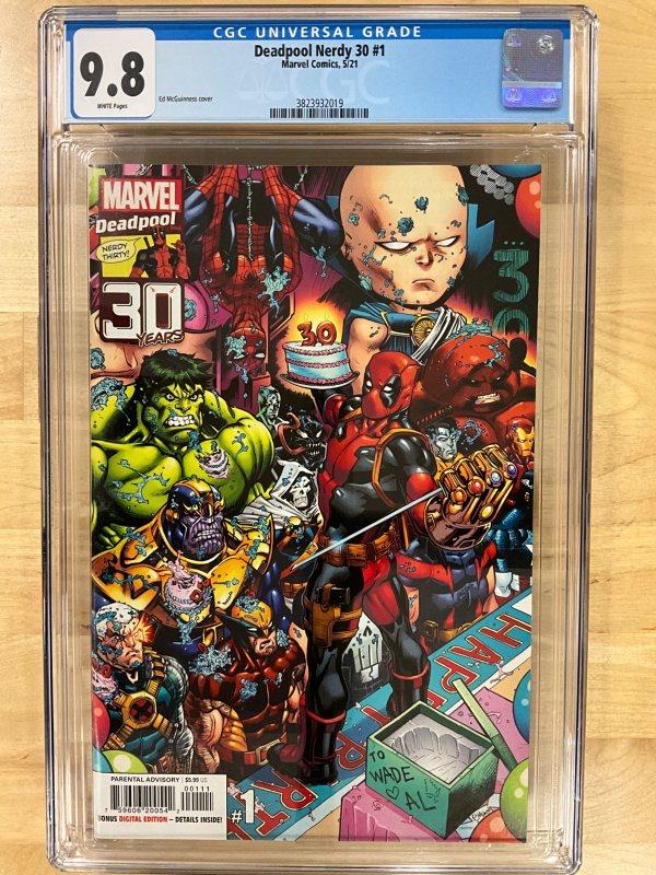 Deadpool Nerdy 30 (2021) CGC 9.8