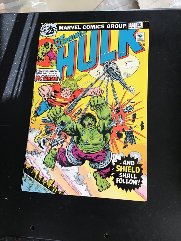 The Incredible Hulk #199 (1976) Doc Samson! High-Grade!NM- Richmond CERT!