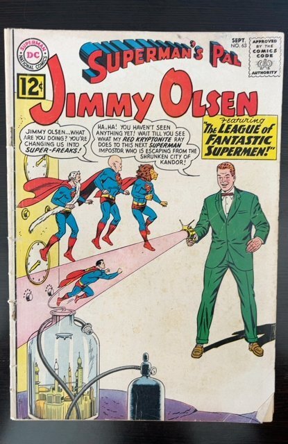 Superman's Pal, Jimmy Olsen #63 (1962) VG-