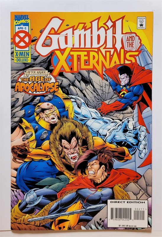 Gambit & the X-Ternals #2 (Apr 1995, Marvel) 8.5 VF+