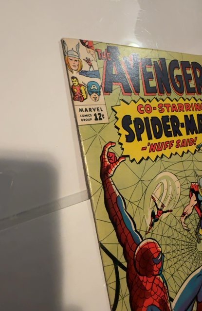 The Avengers #11 (1964)earliest spidery crossover VF higher grade