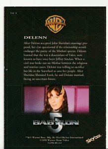 Rare Babylon 5 Delenn Trading Card