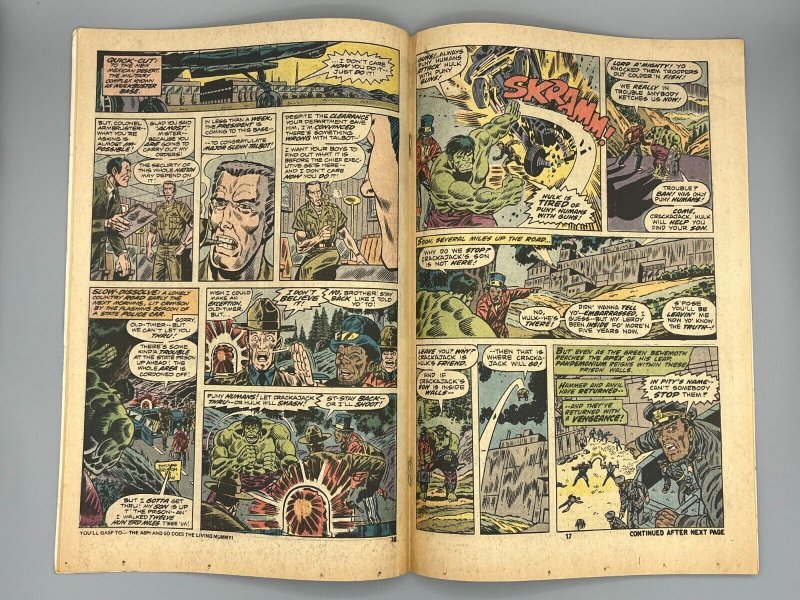 Incredible Hulk #182 (1974) Marvel 2nd Appearance Of Wolverine ~ VG/FN 5.0